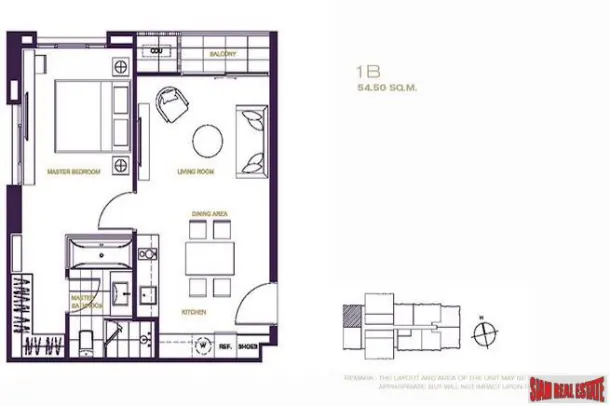 The XXXIX by Sansiri - Luxury One Bedroom for Rent Near BTS Phrom Phong and Shopping Centers 4