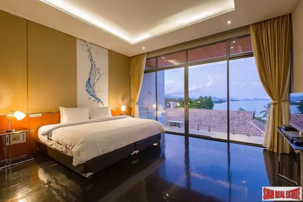 Sea View Three Bedroom, Four Storey House with Rooftop Pool for Sale in Aqua Villas Rawai 3