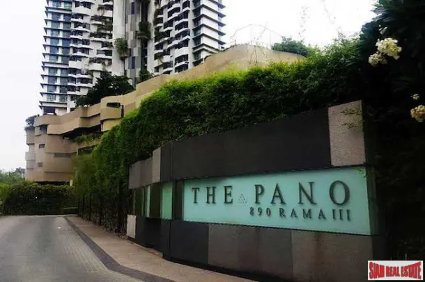 The Pano - Exceptional River Views from this Three Bedroom Corner Condo for Rent in Surasak 2