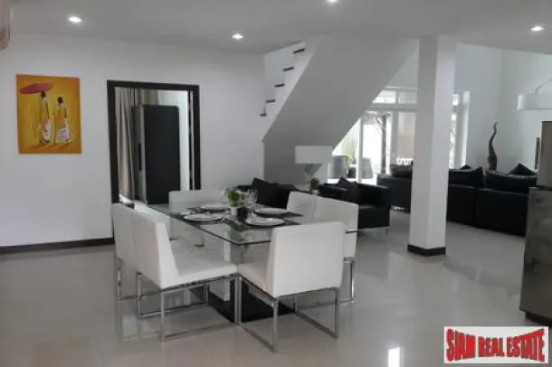 Modern four-bedroom private pool villa with jacuzzi and located near the beach 4