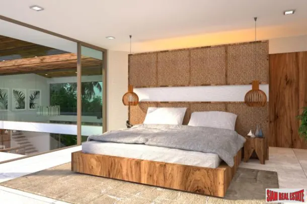 New 4 Bedroom Pool Villa with Sea View in Chaweng Noi, Koh Samui 2