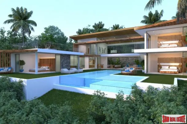 New 4 Bedroom Pool Villa with Sea View in Chaweng Noi, Koh Samui 3
