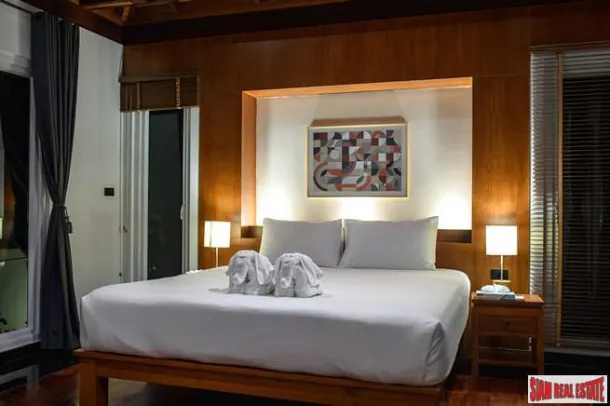New 3 Bedroom Bali Style House with 4 Pavilions and Private Pool for Sale in Gated Estate in Rawai 4
