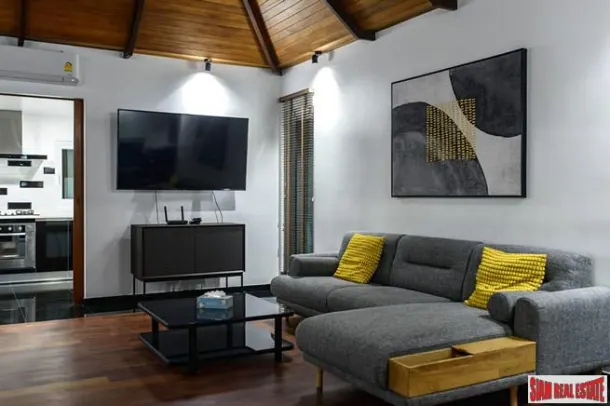 New 3 Bedroom Bali Style House with 4 Pavilions and Private Pool for Sale in Gated Estate in Rawai 3