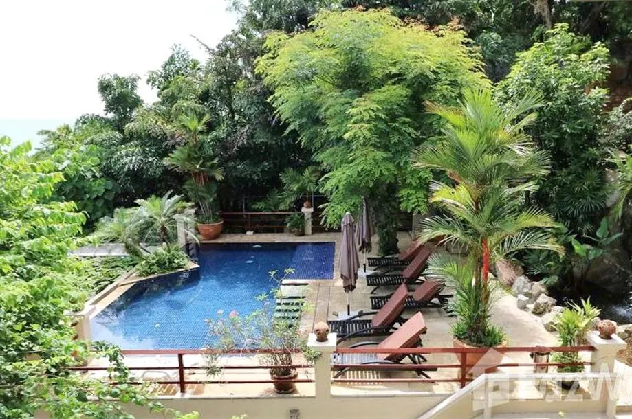 Kata Noi Seaview Residence - 120 Sqm 2 Bed + Rooftop Jacuzzi Sea View Apartment for Rent 2 mins walk to Kata Noi Beach 2