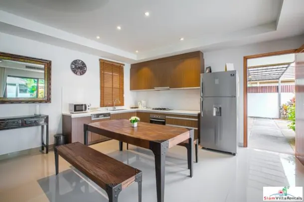 10 Pools Villa - Contemporary Two Bedroom Pool Villa for Rent in Cherng Talay 3