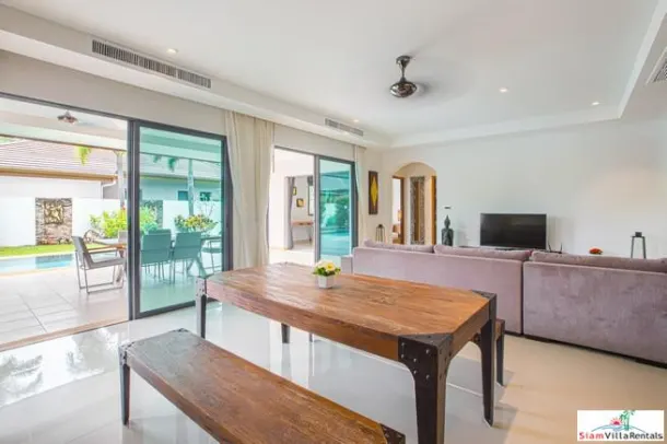 10 Pools Villa - Contemporary Two Bedroom Pool Villa for Rent in Cherng Talay 4