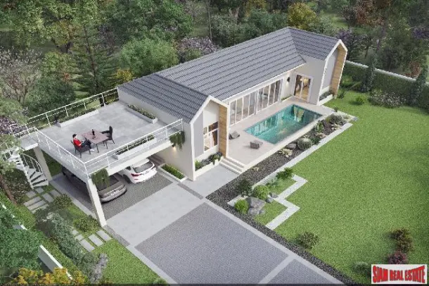 New Development of 2-4 Bed Nordic Style Pool Villas in Lush Green Surroundings at Hin Lek Fai, Hua Hin 3