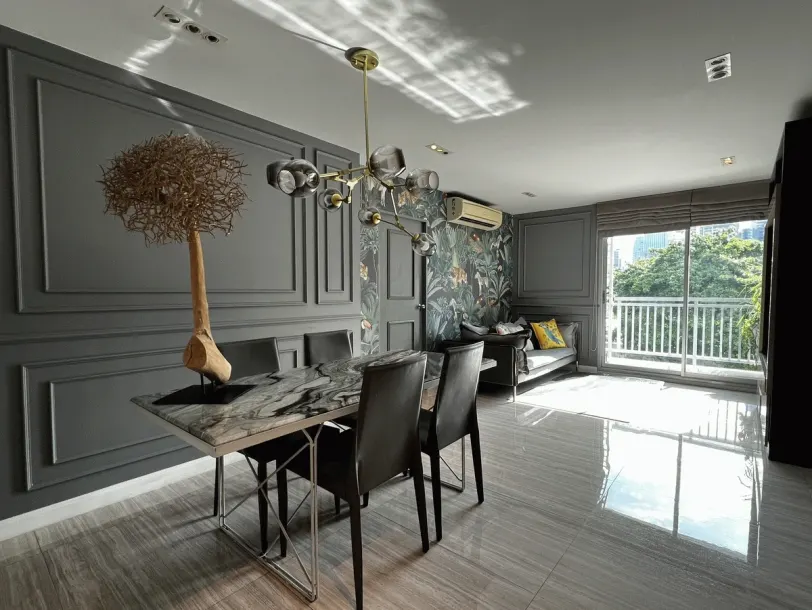 The Fortynine Plus 2 - Charming Two Bedrooms Condo With City Views for Rent in Thong Lor 2