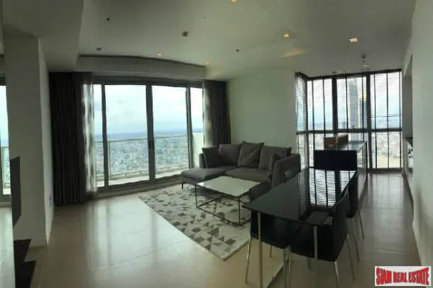 The River - 2 Bedrooms and 2 Bathrooms, 100 sqm, 59th Floor, Krung Thonburi 3