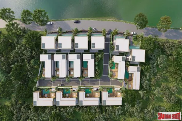 New Two &amp; Three Storey Private Pool Villas with Lake Views for Sale in Laguna, Phuket 2