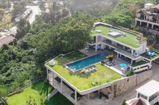 Ultimate Luxury Five Bedroom Pool Villa with Sea Views for Sale in the Hills of Patong 3