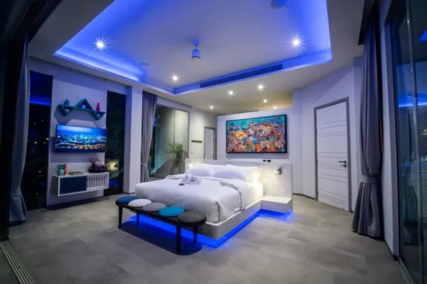 Ultimate Luxury Five Bedroom Pool Villa with Sea Views for Sale in the Hills of Patong 4