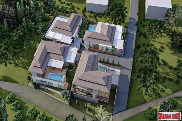 New Four Bedroom Single Storey Pool Villa for Sale in Rawai 3