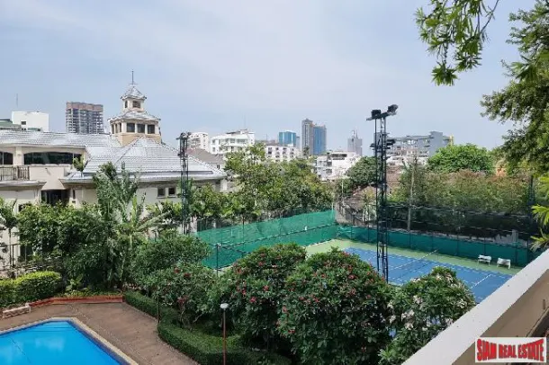 Taiping Tower - Large Renovated 4 Bed Condo on the 22nd Floor with Excellent Facilities including Tennis Courts at Sukhumvit 63, Ekkamai 2