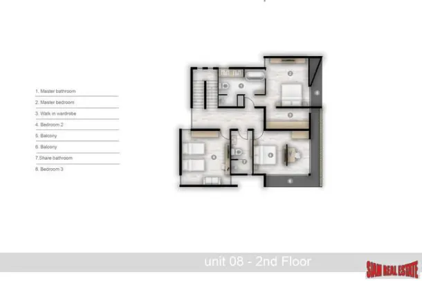 Luxury 3 Bedroom New House with Private Pool for Sale in the Hang Dong Area of Chiang Mai 4