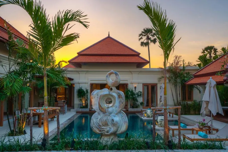 Sai Taan Villas // Fully Renovated Luxury 5 bed 5 bath pool villa for long-term rentals 2