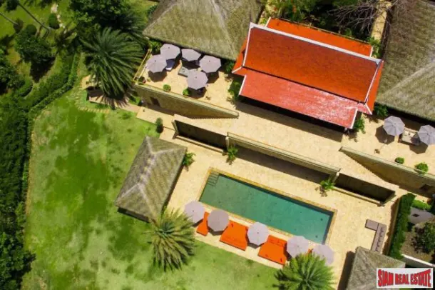 Samui Luxury Villa - Resort Style Sea View 7 Bed Ultra Luxury Villa with Tennis Courts and Huge Entertaining Areas at Taling Ngam South West Samui 2