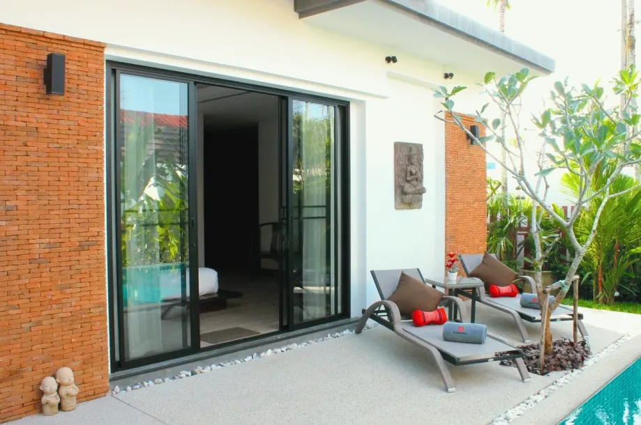 Tropical Two Bedroom Villa with Private Pool and Garden in Cherng Talay 3
