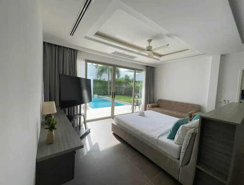 Modern &amp; Bright 2-Bedroom Villa for Rent in Rawai - Ivory Villa Complex 2