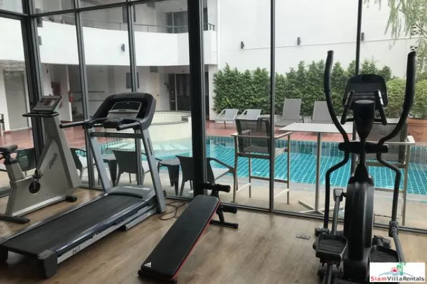 Lily House - Spacious Two Bedroom + Study room.with Ensuite Baths and Double Balcony for Rent in Asoke 3