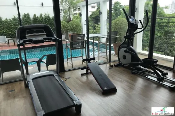 Lily House - Spacious Two Bedroom + Study room.with Ensuite Baths and Double Balcony for Rent in Asoke 4