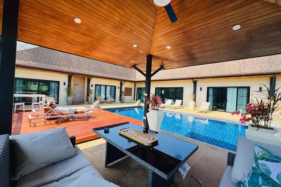 4-bed Villa for rent in Nai Harn — 4-bedroom villa · Nai Harn