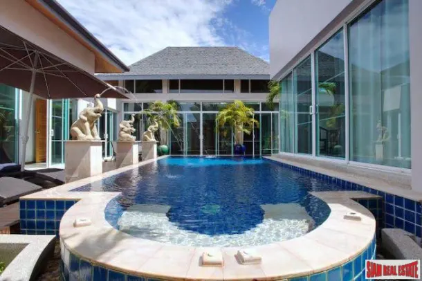 Spectacular Newly Renovated Five Bedroom Pool Villa with Rooftop Terrace - For Rent in Rawai 3