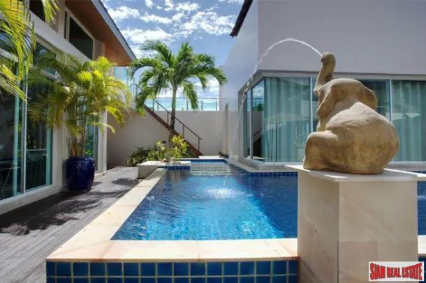 Spectacular Newly Renovated Five Bedroom Pool Villa with Rooftop Terrace - For Rent in Rawai 4