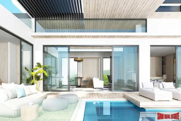 Modern Luxury Three Bedroom Sea View Villas for Sale on Chaweng Noi Bay 4