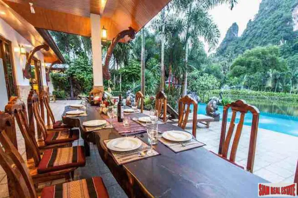 Exclusive 8 Bedroom Private Pool Villa with Spectacular Krabi Karst Limestone Views in Ao Nang 3