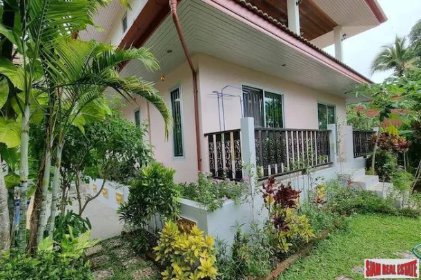 Two Villas with Private Pools and Quiet Garden Settings for Sale in Chalong 4