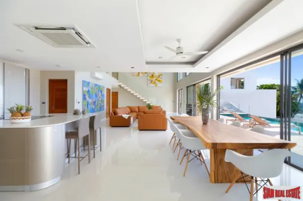New 4 Bedroom Villa with Sea View in Bo Phut Hills, Koh Samui 4