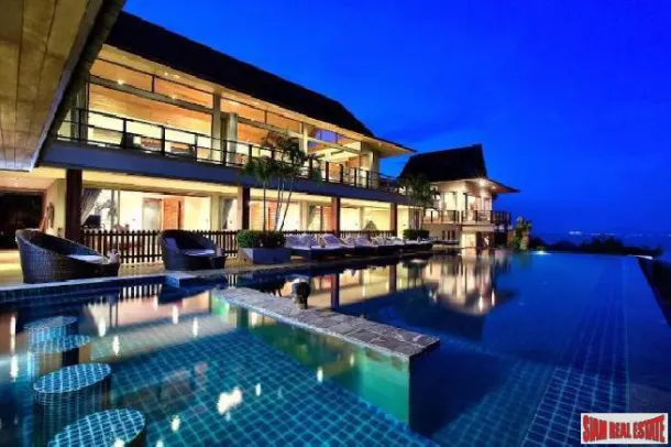 Exclusive Panoramic Sea View Five Bedroom Pool Villa for Sale in Bophut 2