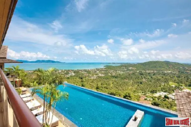 Exclusive Panoramic Sea View Five Bedroom Pool Villa for Sale in Bophut 4