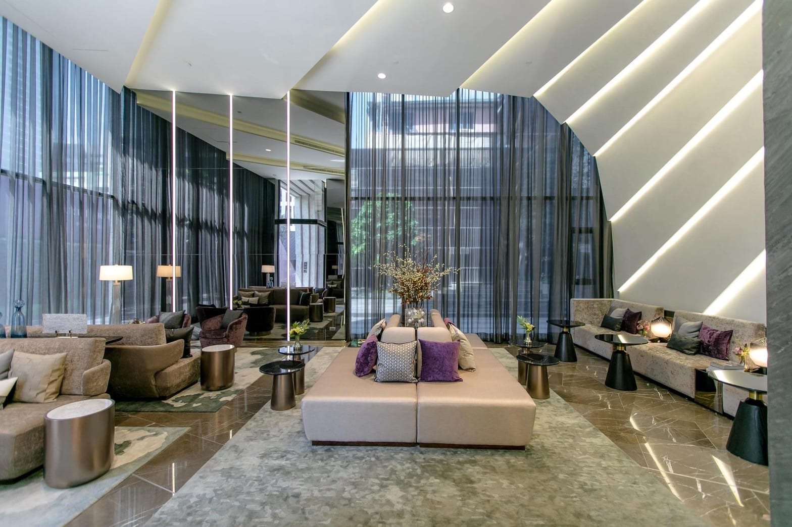 2 Bedroom, 48 sq.m. — Hampton Residence Phayathai (Park Origin Phayathai) | Hotel Residence near BTS Phaya Thai / Airport Rail Link 2