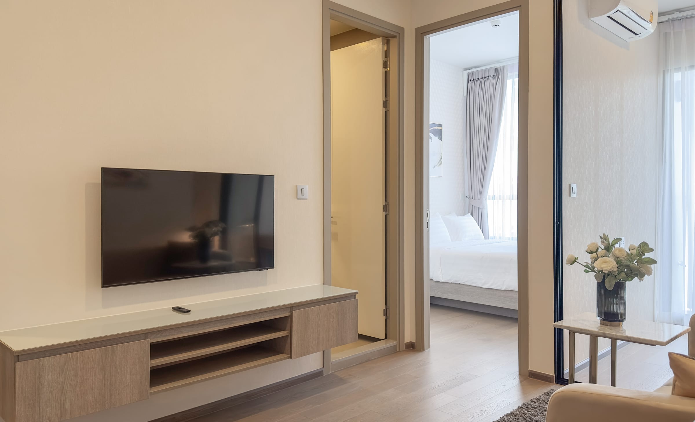 1 Bedroom Plus, 34 sq.m. — Hampton Residence Phayathai (Park Origin Phayathai) | Hotel Residence near BTS Phaya Thai / Airport Rail Link 3