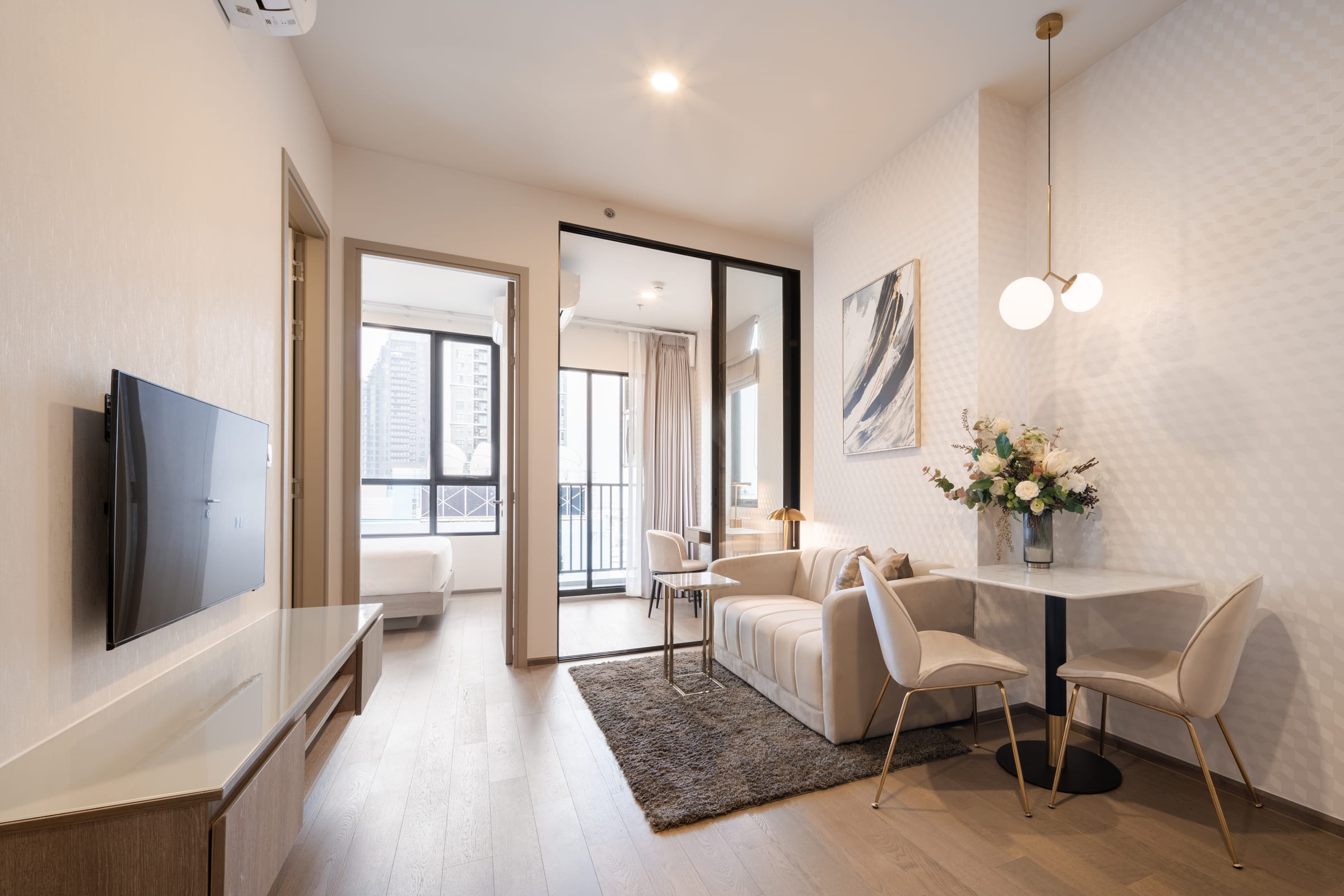 1-bed Hotel Residence for rent in Victory Monument — Park Origin Phayathai