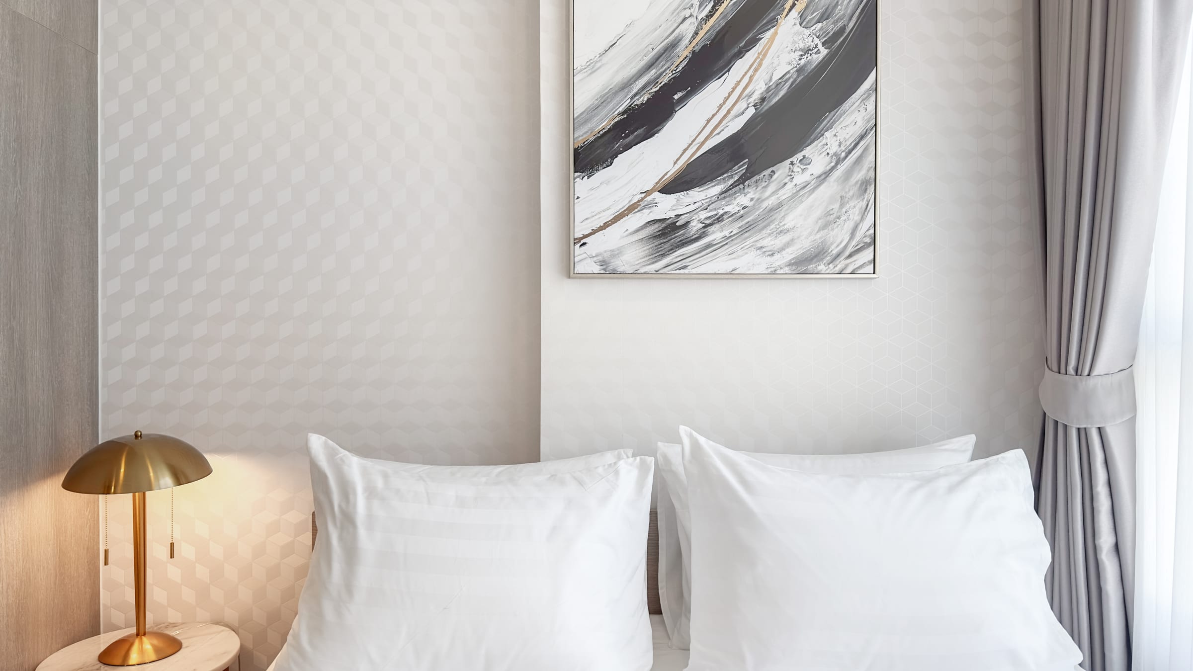 2 Bedroom Deluxe, 55 sq.m. — Hampton Residence Phayathai (Park Origin Phayathai) | Hotel Residence near BTS Phaya Thai / Airport Rail Link 2