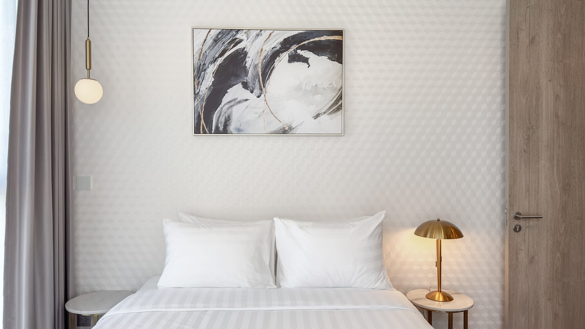 2 Bedroom Deluxe, 55 sq.m. — Hampton Residence Phayathai (Park Origin Phayathai) | Hotel Residence near BTS Phaya Thai / Airport Rail Link 4