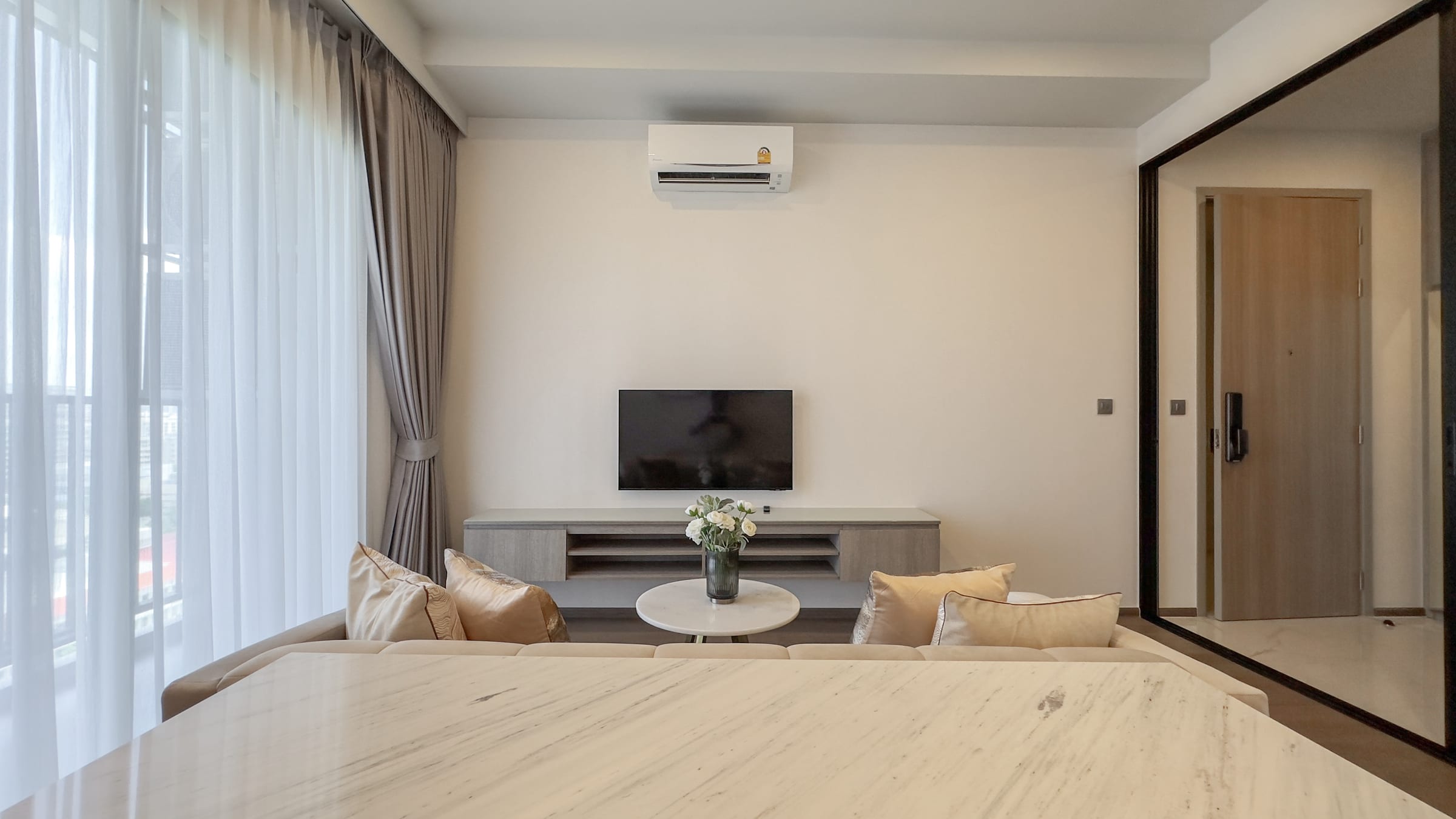 2 Bedroom Deluxe, 55 sq.m. — Hampton Residence Phayathai (Park Origin Phayathai) | Hotel Residence near BTS Phaya Thai / Airport Rail Link 5