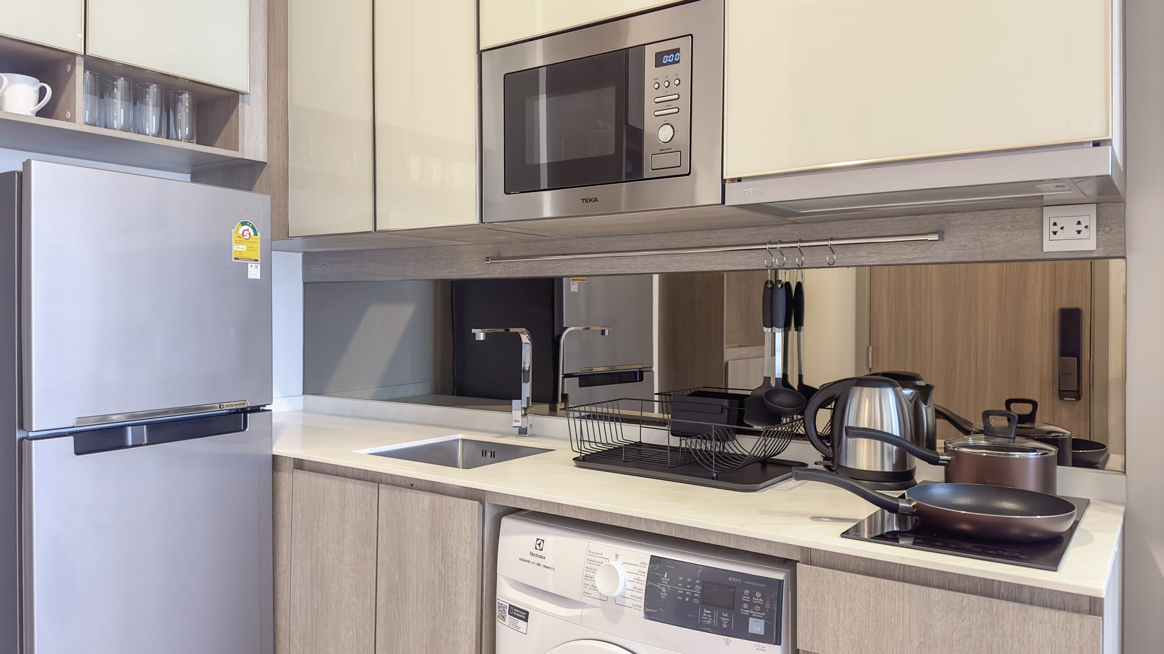 2 Bedroom Deluxe, 55 sq.m. — Hampton Residence Phayathai (Park Origin Phayathai) | Hotel Residence near BTS Phaya Thai / Airport Rail Link 6