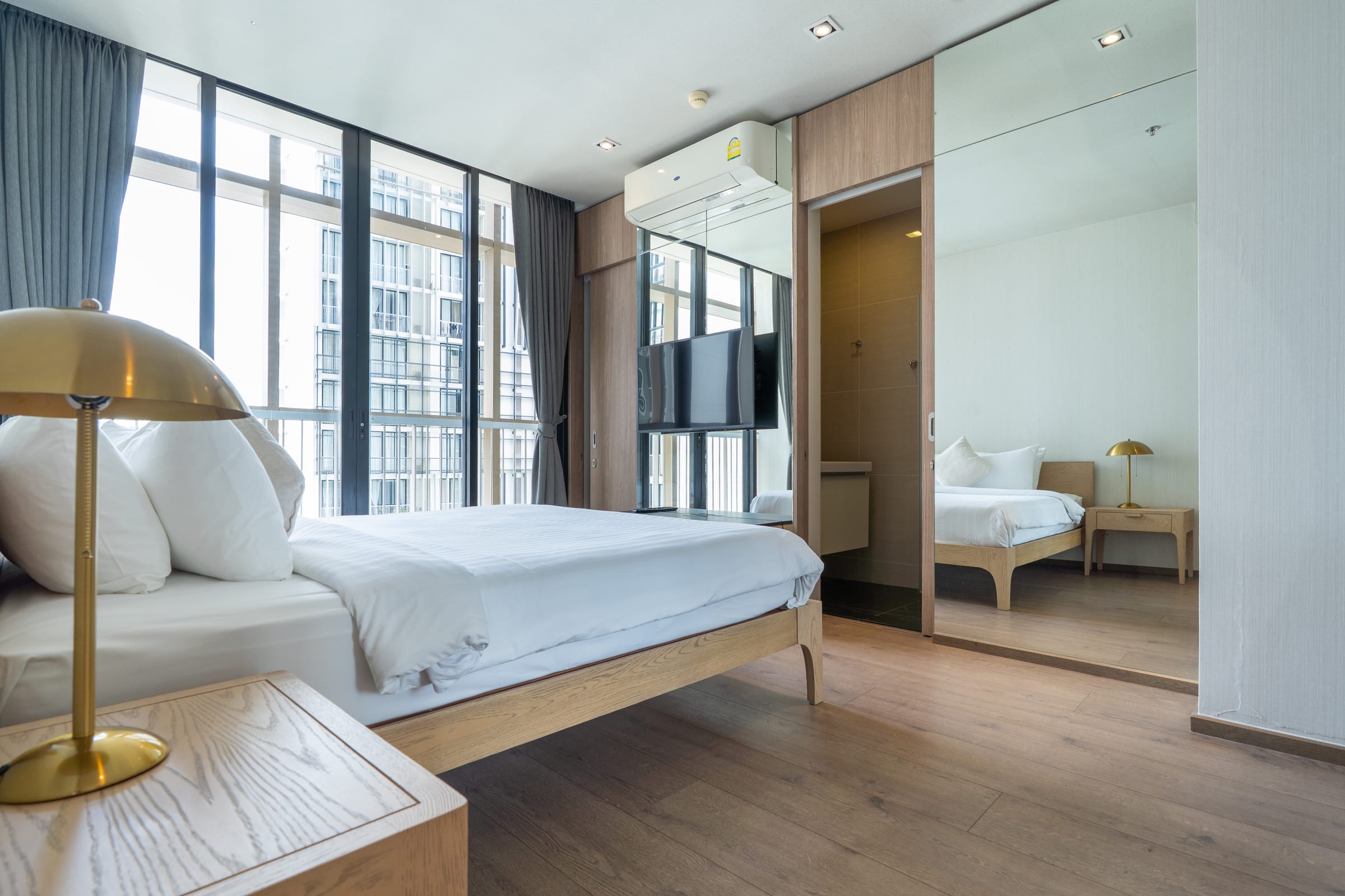 1 Bedroom, One Bed Combined (Tower 4), 52 sq.m. — Hampton Residence Next to Emporium (Park Origin Phrom Phong) | Hotel Residence near BTS Phrom Phong 5