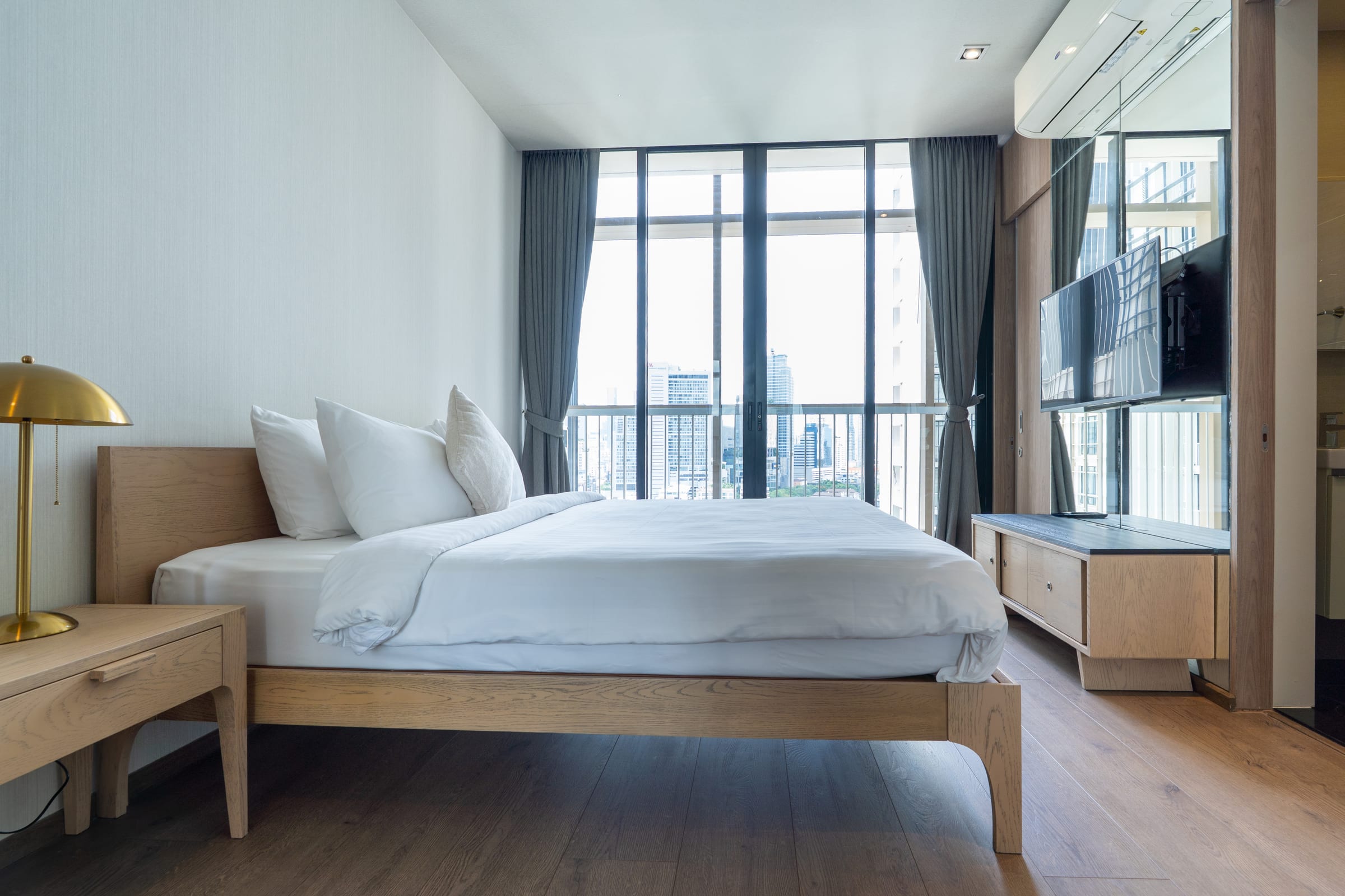1 Bedroom, One Bed Combined (Tower 4), 52 sq.m. — Hampton Residence Next to Emporium (Park Origin Phrom Phong) | Hotel Residence near BTS Phrom Phong 6