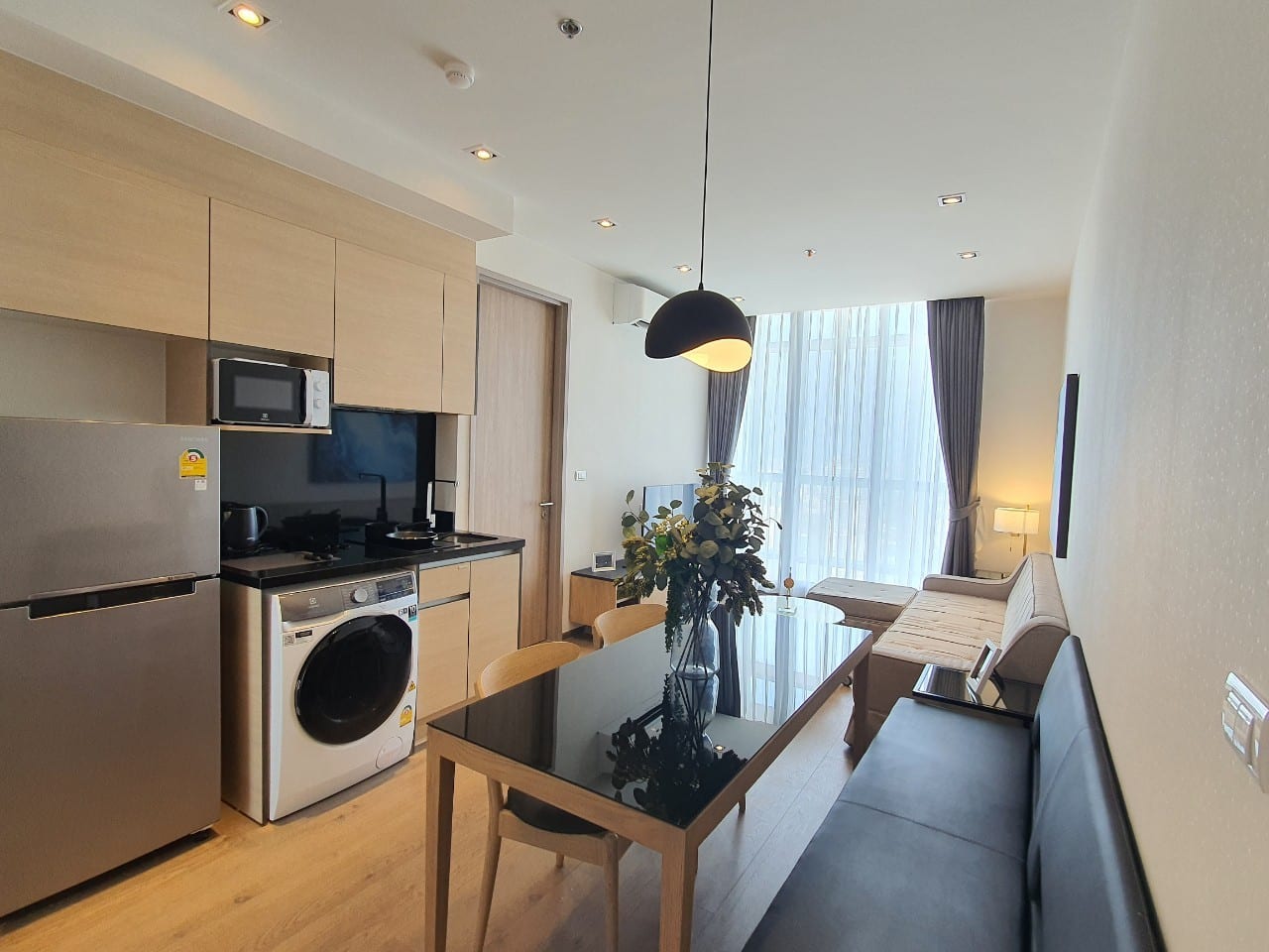 1 Bedroom with Bathtub, 40 sq.m. — Hampton Residence Next to Emporium (Park Origin Phrom Phong) | Hotel Residence near BTS Phrom Phong 2