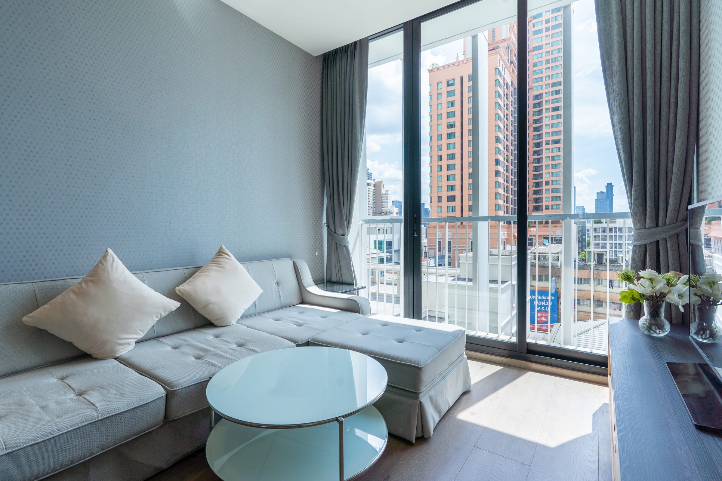 2 Bedroom Plus (Tower 4), 60 sq.m. — Hampton Residence Next to Emporium (Park Origin Phrom Phong) | Hotel Residence near BTS Phrom Phong 3