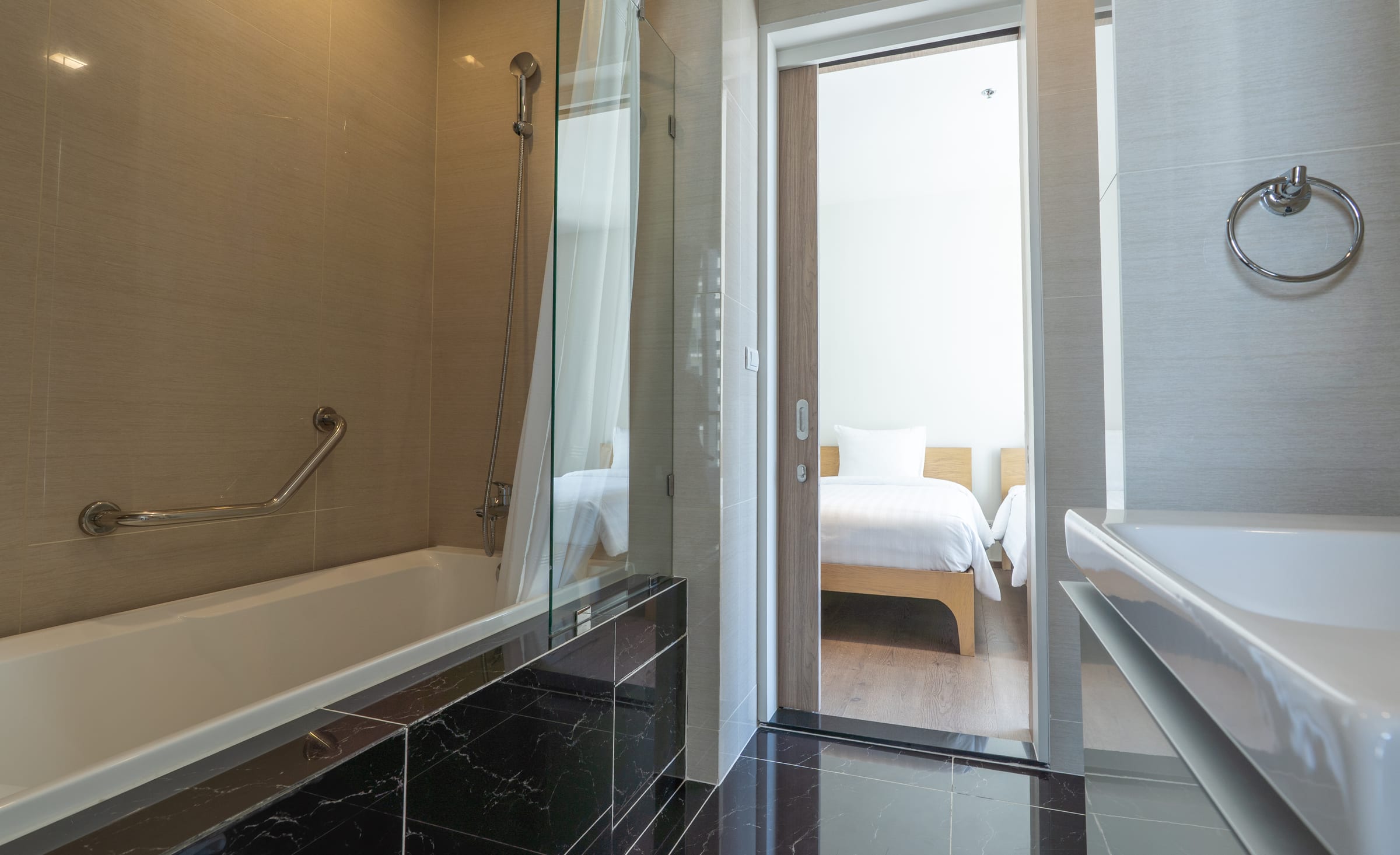 2 Bedroom (Tower 4), 56 sq.m. — Hampton Residence Next to Emporium (Park Origin Phrom Phong) | Hotel Residence near BTS Phrom Phong 7