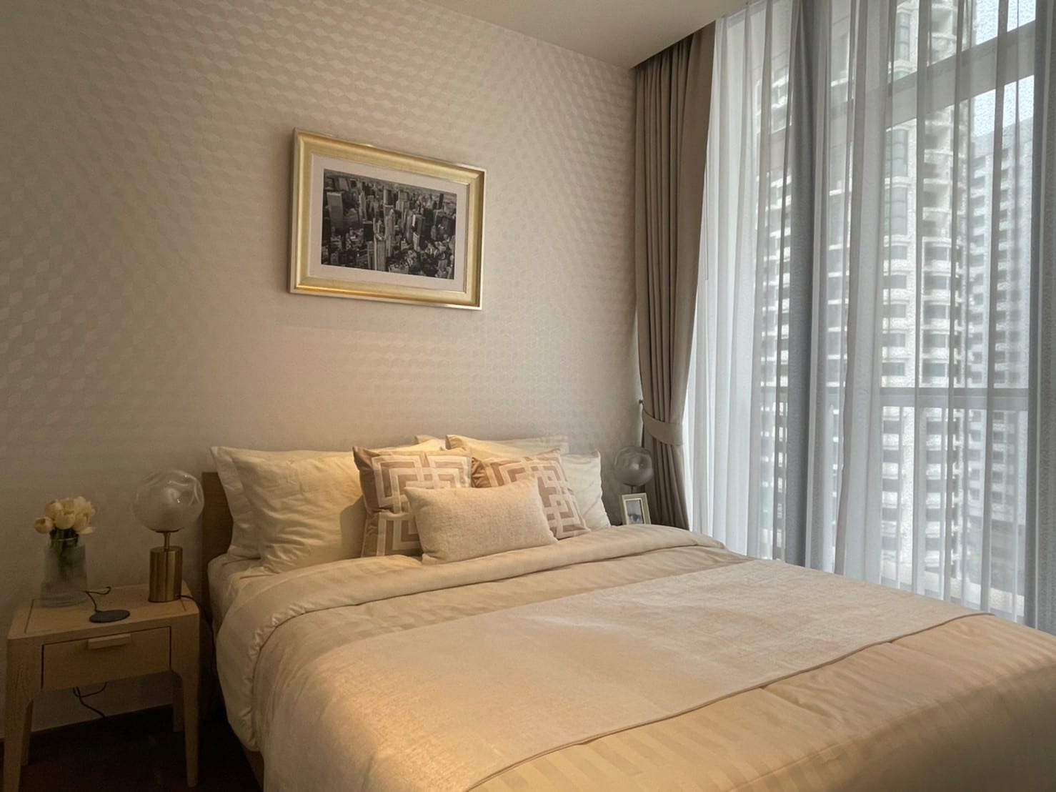 2 Bedroom with Bathtub, 56 sq.m. — Hampton Residence Next to Emporium (Park Origin Phrom Phong) | Hotel Residence near BTS Phrom Phong 4