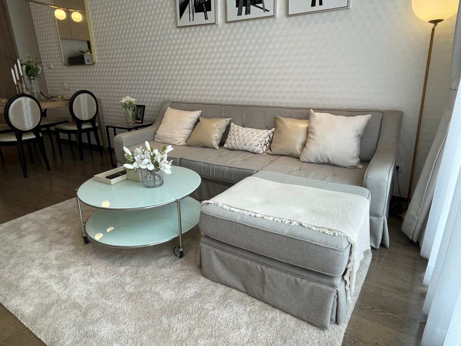 2 Bedroom with Bathtub, 68 sq.m. — Hampton Residence Next to Emporium (Park Origin Phrom Phong) | Hotel Residence near BTS Phrom Phong 3