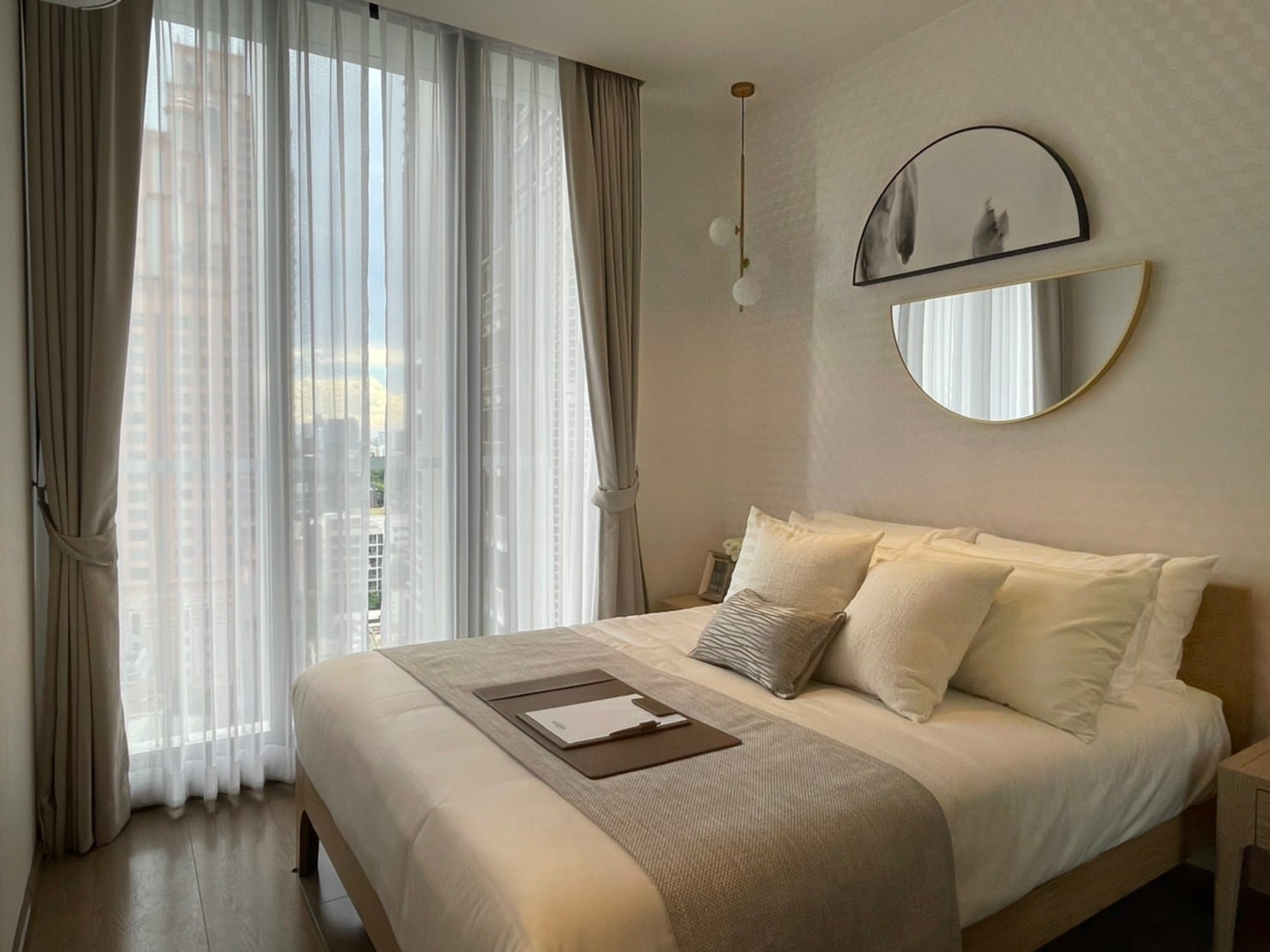 2 Bedroom with Bathtub, 68 sq.m. — Hampton Residence Next to Emporium (Park Origin Phrom Phong) | Hotel Residence near BTS Phrom Phong 9